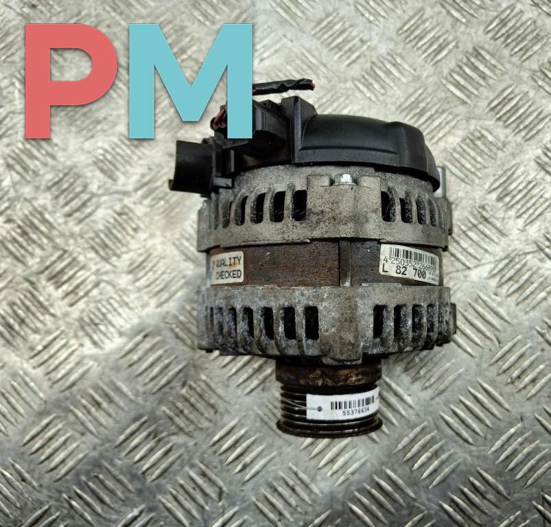 генератор Ford C-Max 2 поколение 2010, 2.0 л., дизель, АКПП, синий, минивэн, 9656182980 - фото №1