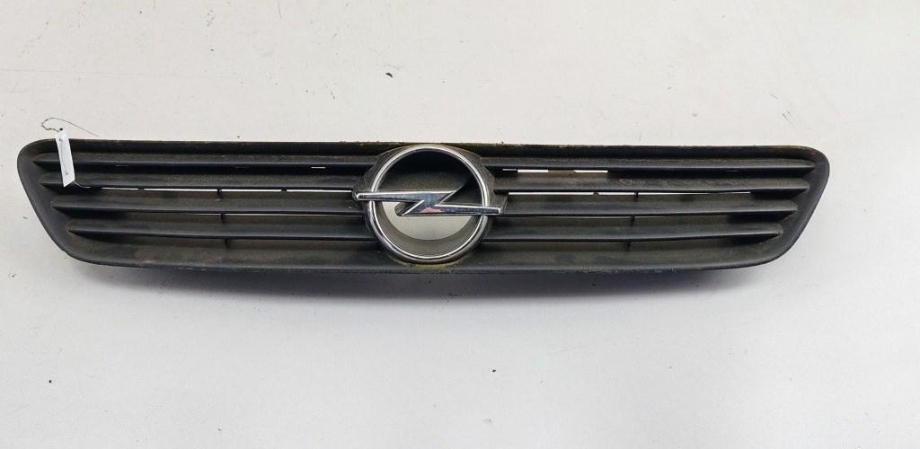 решетка радиатора Opel Astra G 2001, серый, хетчбэк 3 дв., 90588120