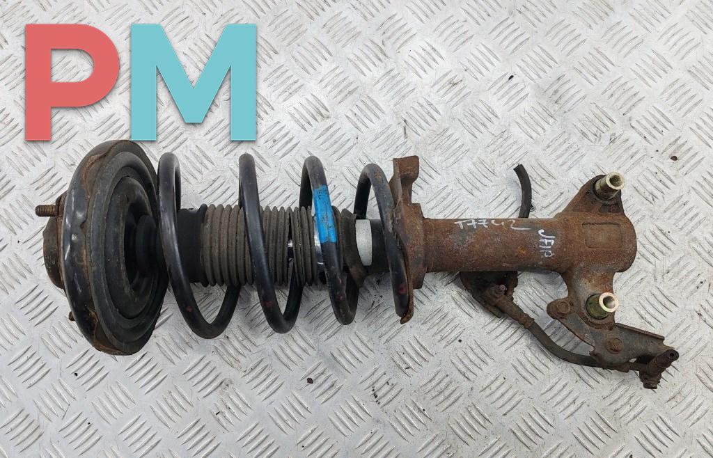 стойка передняя Nissan Primera P12 2006, 1.8 л., бензин, МКПП, чёрный, универсал - фото №1