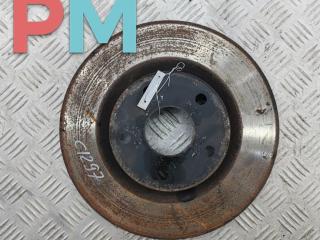 диск тормозной передний Toyota RAV4 XA30 2006, 2.2 л., дизель, МКПП, чёрный, внедорожник 5 дв.