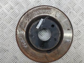 диск тормозной передний Toyota RAV4 XA30 2006, 2.2 л., дизель, МКПП, чёрный, внедорожник 5 дв.
