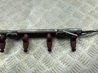 Форсунка топливная (комплект) Nissan Primera P12 2006, 1.8 л., бензин, МКПП, чёрный, универсал, 0280155940, 1666009F600