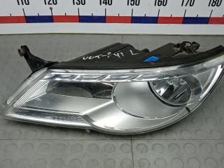 фара левая Volkswagen Tiguan 1 поколение 2009, 2.0 л., дизель, МКПП, внедорожник 5 дв.