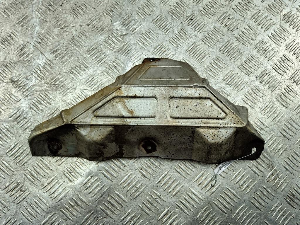 тепловой экран глушителя Opel Omega B 1997, 2.0 л., бензин, АКПП, зелёный, седан