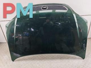 капот Opel Zafira 1 поколение (A) 2000, 2.2 л., бензин, МКПП, зелёный, минивэн