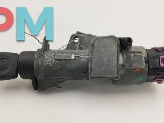 замок зажигания Volkswagen Passat B5 1998, 1.8 л., бензин, МКПП, синий, универсал, 4B0905851A