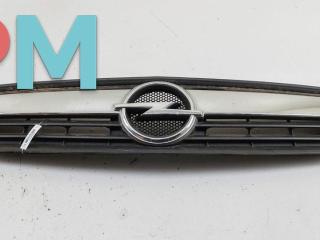 решетка радиатора Opel Meriva 1 поколение (A) [рестайлинг] 2006, серый, минивэн, 13207140