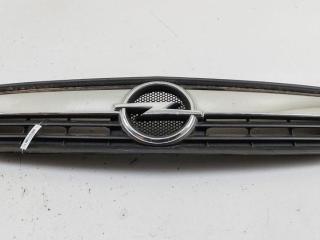 решетка радиатора Opel Meriva 1 поколение (A) [рестайлинг] 2006, серый, минивэн, 13207140