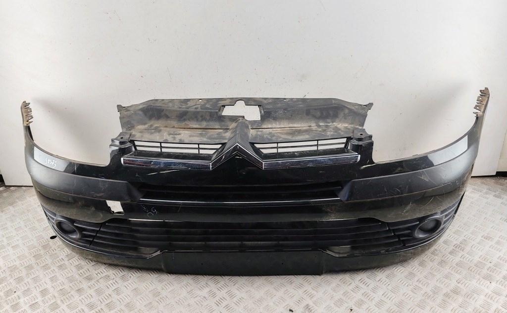 бампер передний Citroen C4 1 поколение 2007, бензин, чёрный, хетчбэк 5 дв., CT0401601 - фото №1