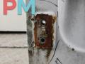 дверь задняя распашная левая Mercedes-Benz Sprinter W901-W905 2005, 2.2 л., дизель, МКПП, белый, микроавтобус - фото №3