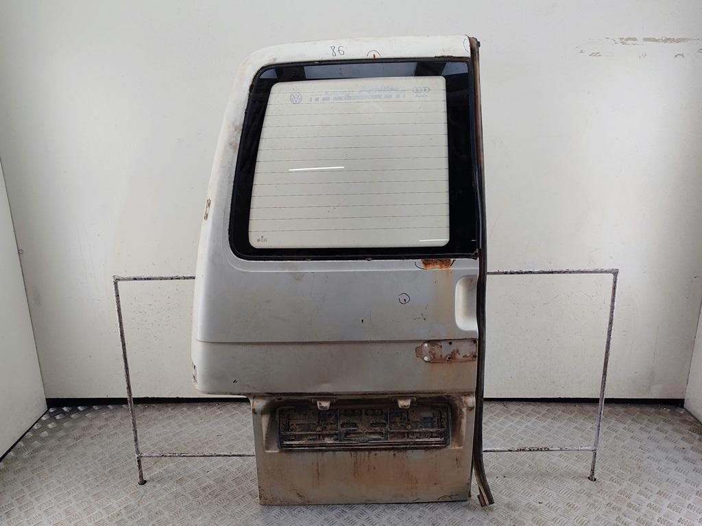дверь задняя распашная левая Volkswagen Transporter T4 1998, 1.9 л., дизель, МКПП, белый, микроавтобус - фото №1