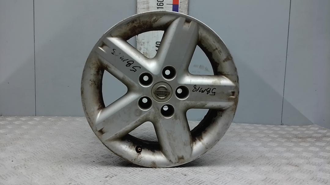 диск литой Nissan X-Trail 2006, 2.2 л., DCi, дизель, МКПП, внедорожник 5 дв.