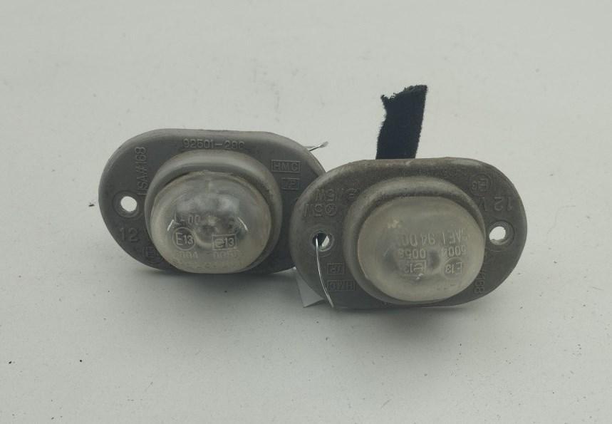 подсветка номера Hyundai Matrix 2006, 1.6 л., бензин, МКПП, зелёный, хетчбэк 5 дв., 92501296