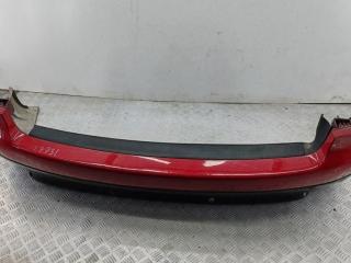 бампер задний Audi A6 C5 2002, красный, универсал