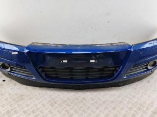бампер передний Opel Astra H 2004, бензин, синий, хетчбэк 5 дв., 24460258