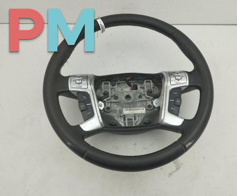 руль Ford Mondeo 4 поколение 2007, 2.0 л., дизель, МКПП, чёрный, универсал, 6M2T14K147DG - фото №1