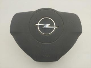 подушка безопасности водителя Opel Astra H/Family [рестайлинг] 2007, 1.4 л., бензин, МКПП, синий, универсал, 13111344