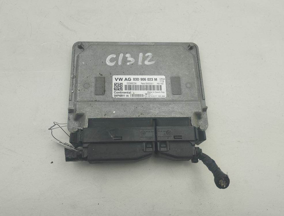 ЭБУ Skoda Fabia mk2 (5J) 2010, 1.2 л., бензин, МКПП, синий, хетчбэк 5 дв., 03D906023M