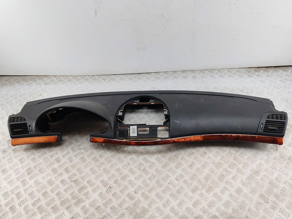 панель передняя салона (торпедо) Mercedes-Benz E-Класс W211/S211 2003, 2.2 л., дизель, МКПП, чёрный, универсал - фото №1