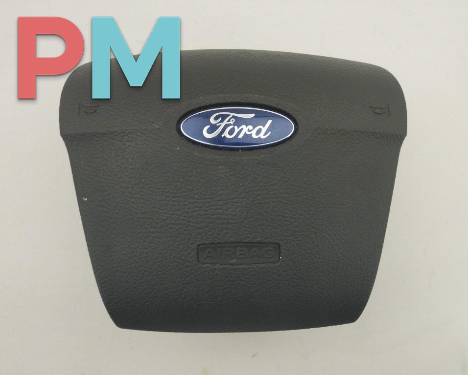 подушка безопасности водителя Ford Galaxy 2 поколение 2006, 2.0 л., дизель, МКПП, серый, минивэн, 6M21U042B85 - фото №1