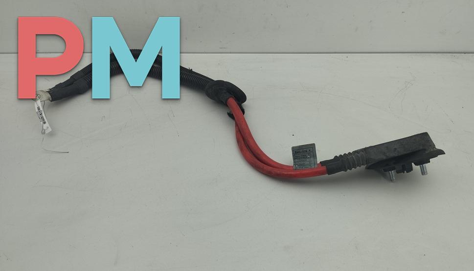 плюсовой провод аккумулятора BMW 7 серия E65/E66/E67 2003, 4.4 л., бензин, АКПП, зелёный, седан, 6904900 - фото №1