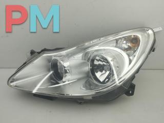 фара левая Opel Corsa D 2009, 1.2 л., бензин, МКПП, чёрный, хетчбэк 3 дв., 13186381
