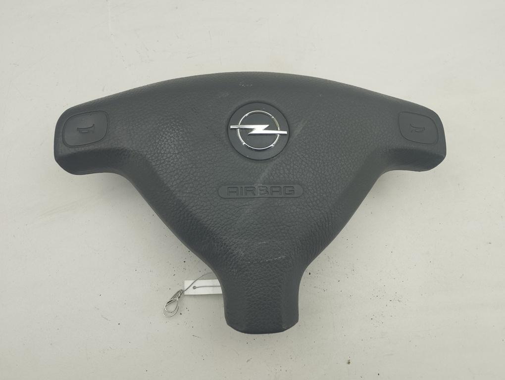 подушка безопасности водителя Opel Astra G 2003, 1.6 л., бензин, МКПП, белый, хетчбэк 5 дв., 90437570