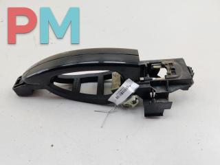 ручка наружная передняя левая Ford Mondeo 4 поколение 2008, 2.0 л., бензин, МКПП, чёрный, седан