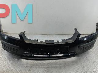 бампер передний Ford Focus 2 поколение 2005, i, бензин, чёрный, хетчбэк 5 дв., 4M5117757A