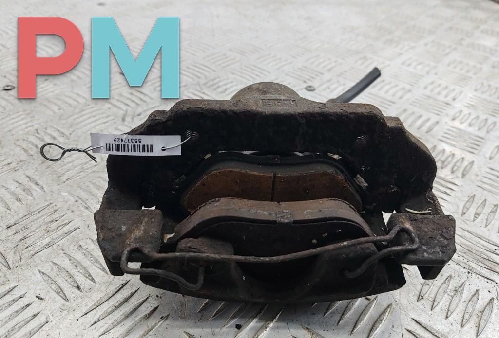 суппорт передний правый Ford Fiesta 5 поколение 2004, 1.3 л., бензин, МКПП, серый, хетчбэк 5 дв. - фото №1