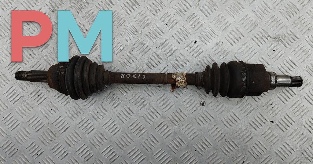 полуось передняя левая (приводной вал, ШРУС) Ford Fiesta 5 поколение 2004, 1.3 л., бензин, МКПП, серый, хетчбэк 5 дв. - фото №1