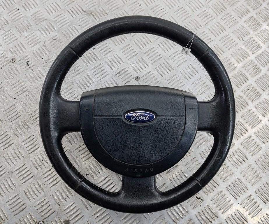руль Ford Fiesta 2004, 1.3 л., бензин, МКПП, серый, хетчбэк 5 дв.