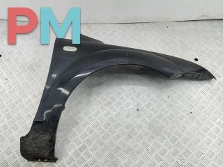 крыло переднее правое Ford Focus 2 поколение 2005, 1.6 л., i, бензин, МКПП, чёрный, хетчбэк 5 дв.