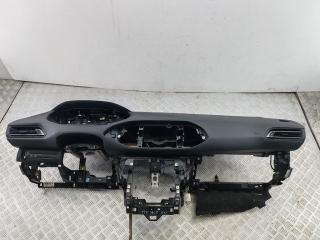 панель передняя салона (торпедо) Peugeot 308 T9 2014, 1.6 л., дизель, МКПП, серый, универсал, 9677564980, 96775382ZD.