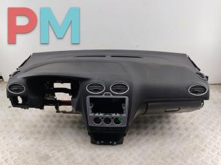 панель передняя салона (торпедо) Ford Focus 2 поколение 2005, 1.6 л., i, бензин, МКПП, синий, хетчбэк 3 дв.