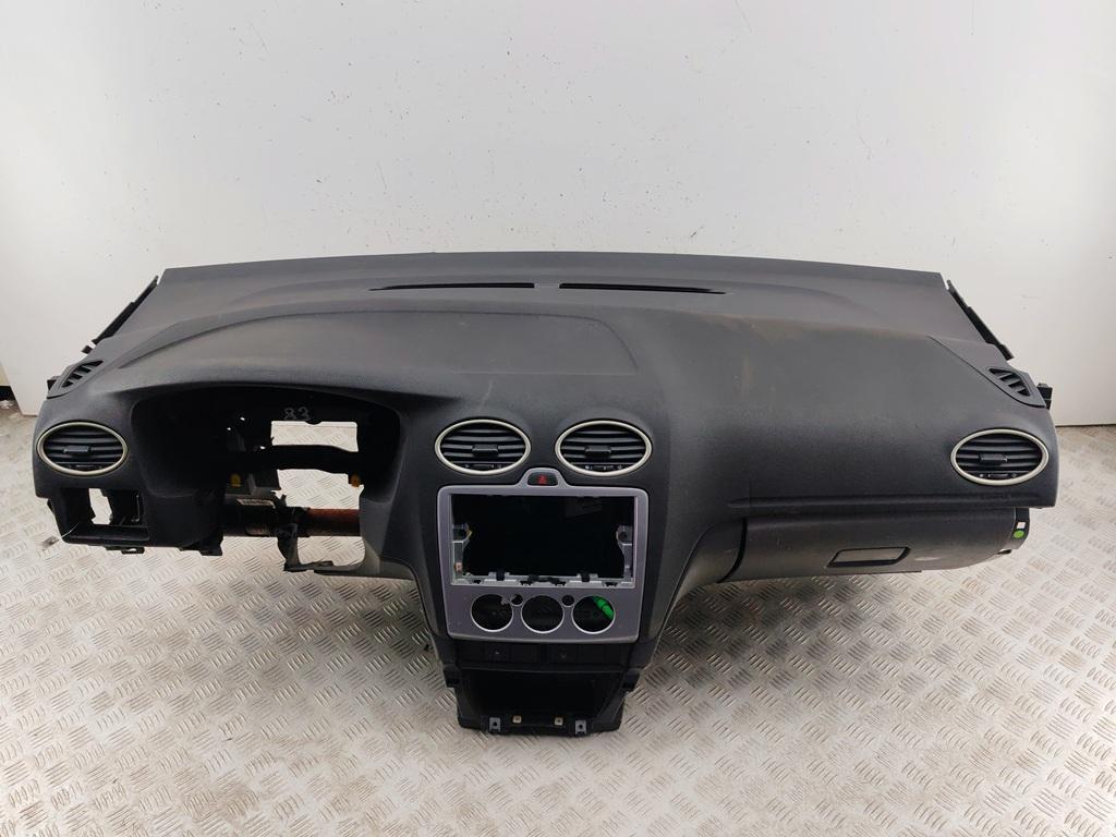 панель передняя салона (торпедо) Ford Focus II 2005, 1.6 л., i, бензин, МКПП, синий, хетчбэк 3 дв.