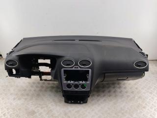панель передняя салона (торпедо) Ford Focus 2 поколение 2005, 1.6 л., i, бензин, МКПП, синий, хетчбэк 3 дв.