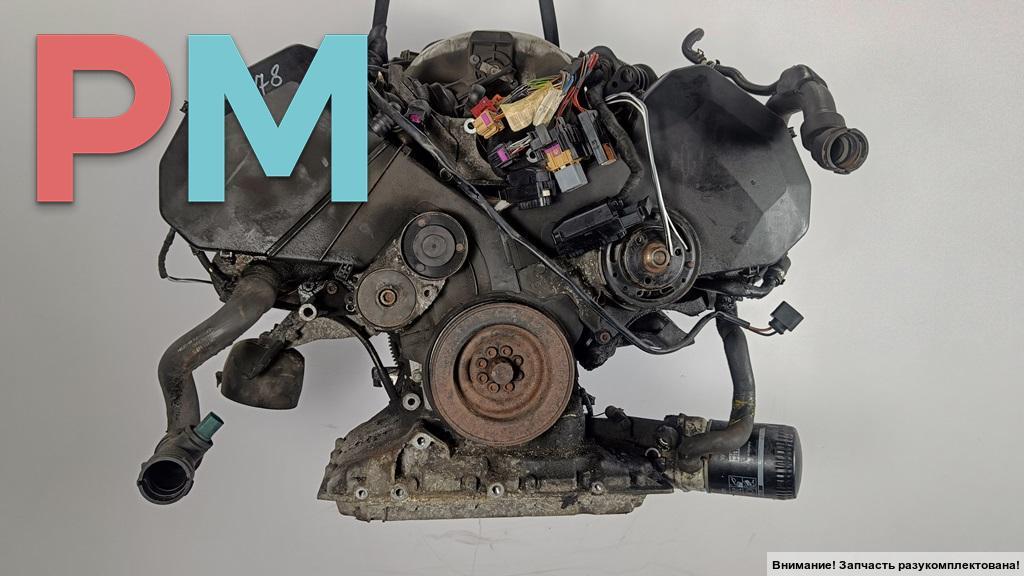двигатель Audi A6 4B/C5 1998, 2.4 л., бензин, МКПП, ALF - фото №1