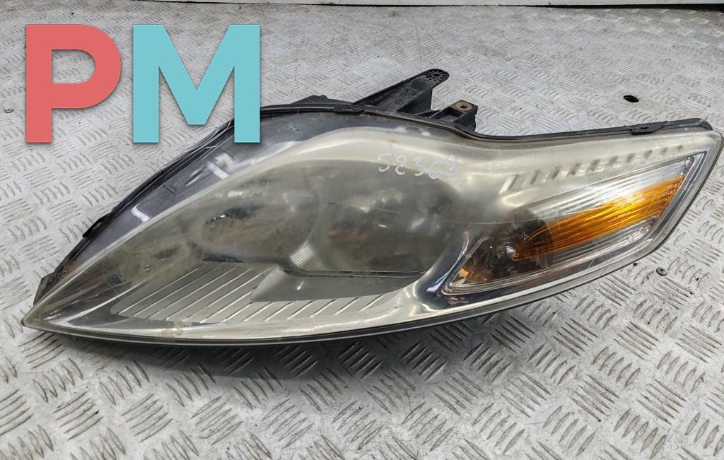 фара левая Ford Mondeo 4 поколение 2008, 2.0 л., бензин, МКПП, чёрный, седан, 7S7113W030AH - фото №1