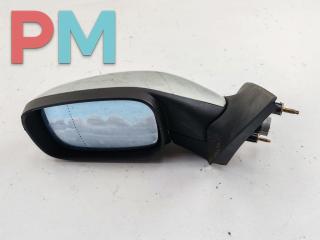 зеркало левое Renault Laguna 2 поколение 2001, 1.6 л., бензин, МКПП, серый, хетчбэк 5 дв.