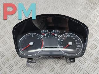 приборная панель Ford Focus 2 поколение [рестайлинг] 2007, 1.6 л., дизель, МКПП, красный, универсал, 7M5T10849