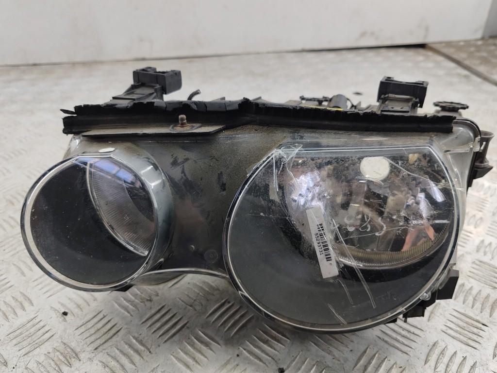 фара левая BMW 3 E46 2002, 1.8 л., бензин, МКПП, чёрный, хетчбэк 3 дв., 6901969