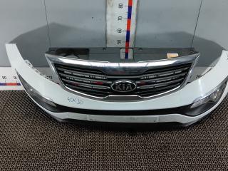 бампер передний Kia Sportage 3 поколение 2012, 2.0 л., дизель, МКПП, внедорожник 5 дв.