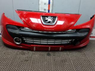 бампер передний Peugeot 207 1 поколение 2007, 1.4 л., бензин, МКПП, хетчбэк 5 дв.