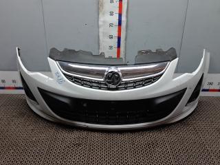 бампер передний Opel Corsa D [2-й рестайлинг] 2012, 1.2 л., бензин, МКПП, хетчбэк 5 дв.