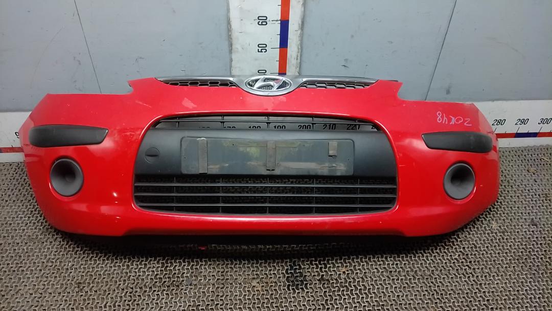 бампер передний Hyundai i10 2008, 1.2 л., бензин, МКПП, хетчбэк 5 дв.