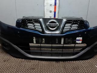 бампер передний Nissan Qashqai 1 поколение [рестайлинг] 2010, 1.5 л., дизель, МКПП, внедорожник 5 дв.