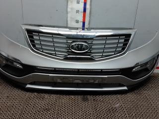 бампер передний Kia Sportage 3 поколение 2011, 2.0 л., бензин, МКПП, внедорожник 5 дв.