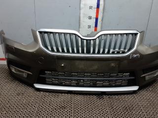 бампер передний Skoda Yeti 1 поколение [рестайлинг] 2015, 1.6 л., дизель, МКПП, внедорожник 5 дв.