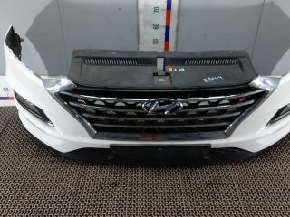 бампер передний Hyundai Tucson 3 поколение [рестайлинг] 2018, 1.6 л., бензин, МКПП, внедорожник 5 дв.